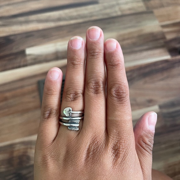 James Avery Arrow and Heart Ring - Picture 1 of 2